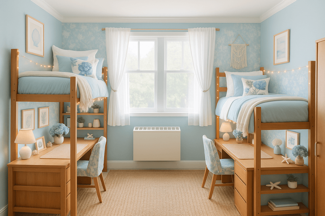 After - Double Dorm Room